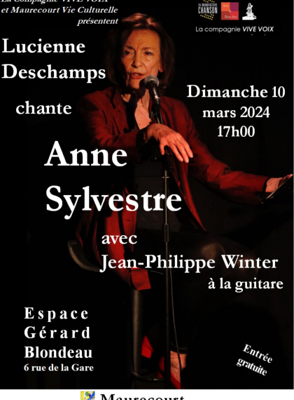 Lucienne Deschamps chante Anne Sylvestre