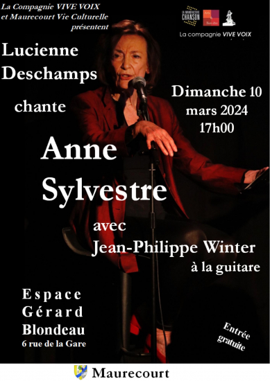Lucienne Deschamps chante Anne Sylvestre